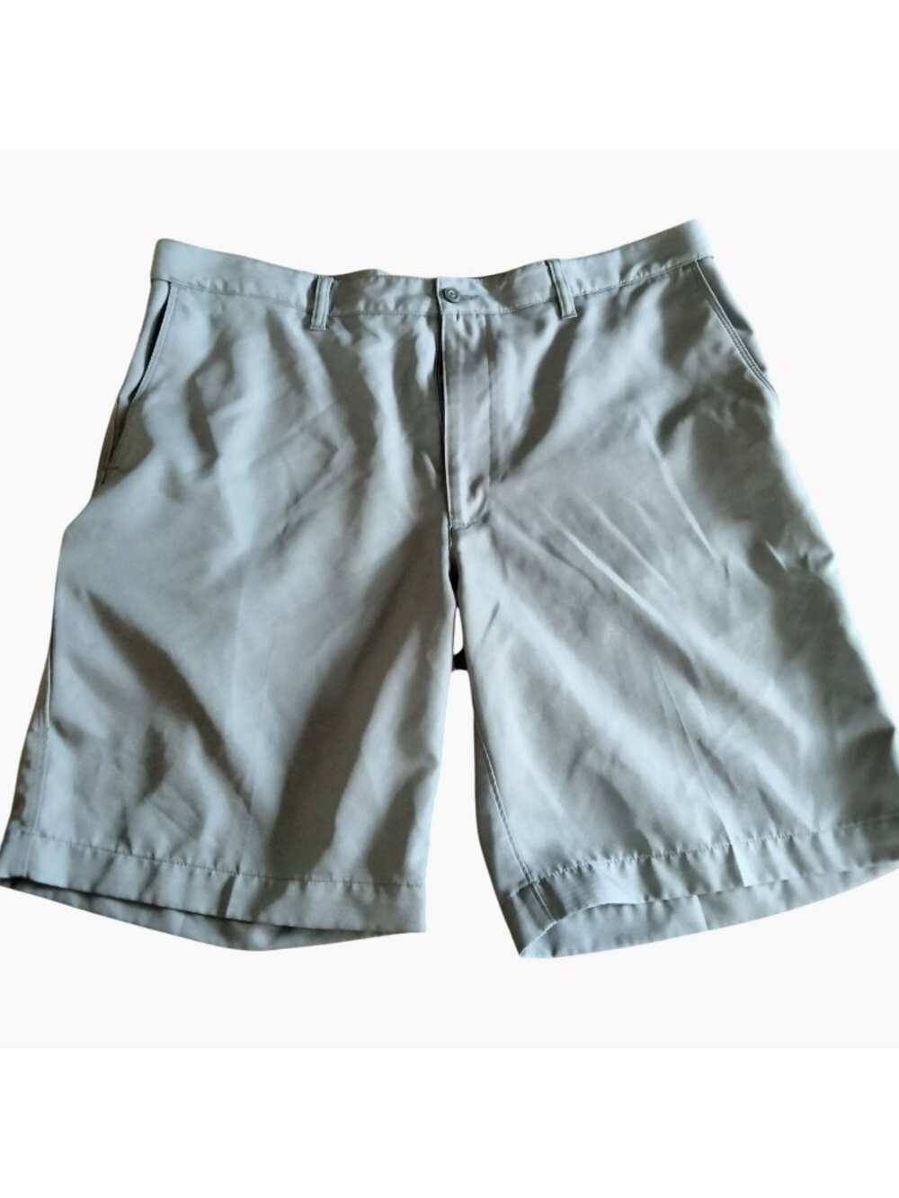 PGA Tour Mens Beige Golf Shorts Size 38